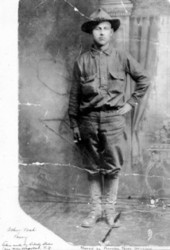 Arthur Noah Posey in World War I uniform
