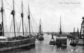 Port Tampa Dock full of boats.