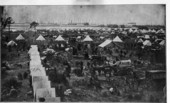 View of the artillery camp - Tampa, Florida