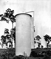 Triple wall cypress silo - De Leon Springs, Florida