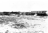 Wrecked relief train - Islamorada, Upper Matecumbe Key