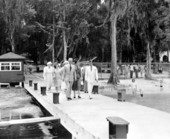 Boat dock - Wakulla Springs, Florida.