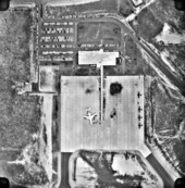 Aerial view of Tallahassee Regional Airport - Tallahassee, Florida.