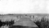 Dock at the foot of Retta Street - De Leon Springs, Florida