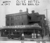 Charley's Cafe adjacent to the Olive Hotel - West Palm Beach, Florida.