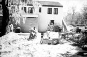 Archaeological dig during plumbing replacement at the lodge - Wakulla Springs, Florida