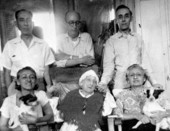 Jenny Ybor Castaneda and family members.