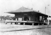 Railroad depot
