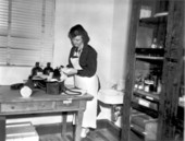 Nurse in a laboratory