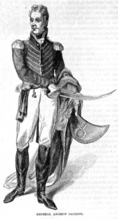 Etching of General Andrew Jackson