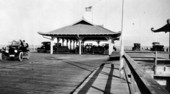 Covered shelter at the end of the municipal pier - Saint Petersburg, Florida