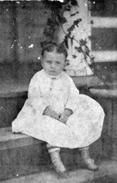 Gertrude Weston Rollins at the Kingsley Plantation - Fort George Island, Florida.