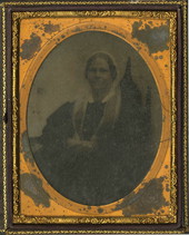 Portrait of an unidentified woman from Tallahassee, Florida.