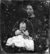 Portrait of an unidentified mother and child from Tallahassee, Florida.