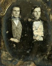 Portrait of two unidentified men from Tallahassee, Florida.