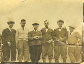 Portrait of golfing buddies - Tallahassee, Florida.
