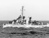 U.S.S. Corry (DD-817) underway