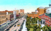 Franklin Street north from court house square, Tampa.