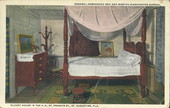 General Hernandez bed and Martha Washington bureau, Oldest House in the U.S., St. Francis St., St. Augustine, Fla.