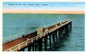 Fishing on the pier - Daytona Beach, Florida.