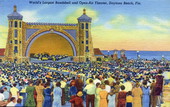 World's largest band shell and open-air theatre - Daytona Beach, Florida.