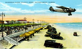 Boardwalk along Atlantic Ocean - Daytona Beach, Florida