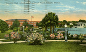 Memorial High School and New Band Stand, Orlando, Florida.