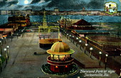 Dixieland Park at night- Jacksonville, Florida
