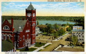 Court house and Lake Eola - Orlando, Florida