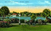 Band stand on Lake Eola - Orlando, Florida.