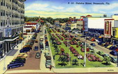Palafox Street - Pensacola, Florida.