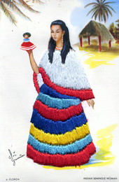 Indian Seminole woman - Florida.