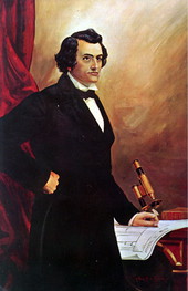 Portrait of Dr. Gorrie - Dr. John Gorrie historic memorial