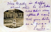 Child posing for photograph