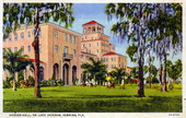 Harder Hall on Lake Jackson - Sebring, Florida.