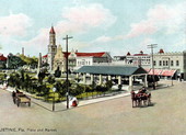 Saint Augustine, Florida, plaza and market