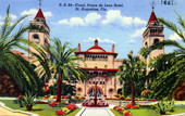 Court, Ponce de Leon Hotel, Saint Augustine, Florida