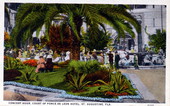 Concert hour, court of Ponce de Leon Hotel, St. Augustine, Florida