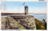 Watch tower, Fort Marion - Saint Augustine, Florida.