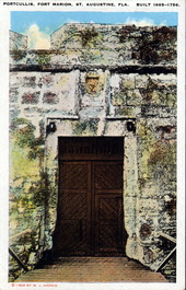 Portcullis, Fort Marion - Saint Augustine, Florida