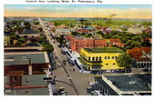 Central Avenue, looking west - Saint Petersburg, Florida.