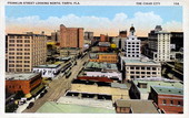Franklin Street looking north - Tampa, Florida.