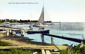 View on Indian River - Titusville, Florida.