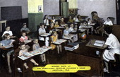 School days at the Harry-Anna Crippled Children's Home - Umatilla, Florida