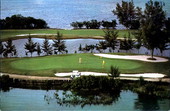 Twelfth green at the Moorings - Vero Beach, Florida.