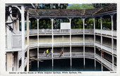 Interior of Spring House at White Sulphur Springs - White Springs, Florida