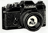 Camera shaped notecard