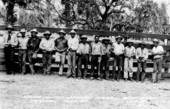 Seminole Indian cowboys - Brighton Reservation, Florida.