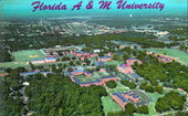 Aerial view of FAMU - Tallahassee, Florida