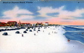 Automobiles on the beach - Daytona Beach, Florida